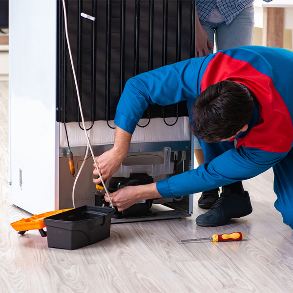 how much do you charge for refrigerator repair services in Leslie County